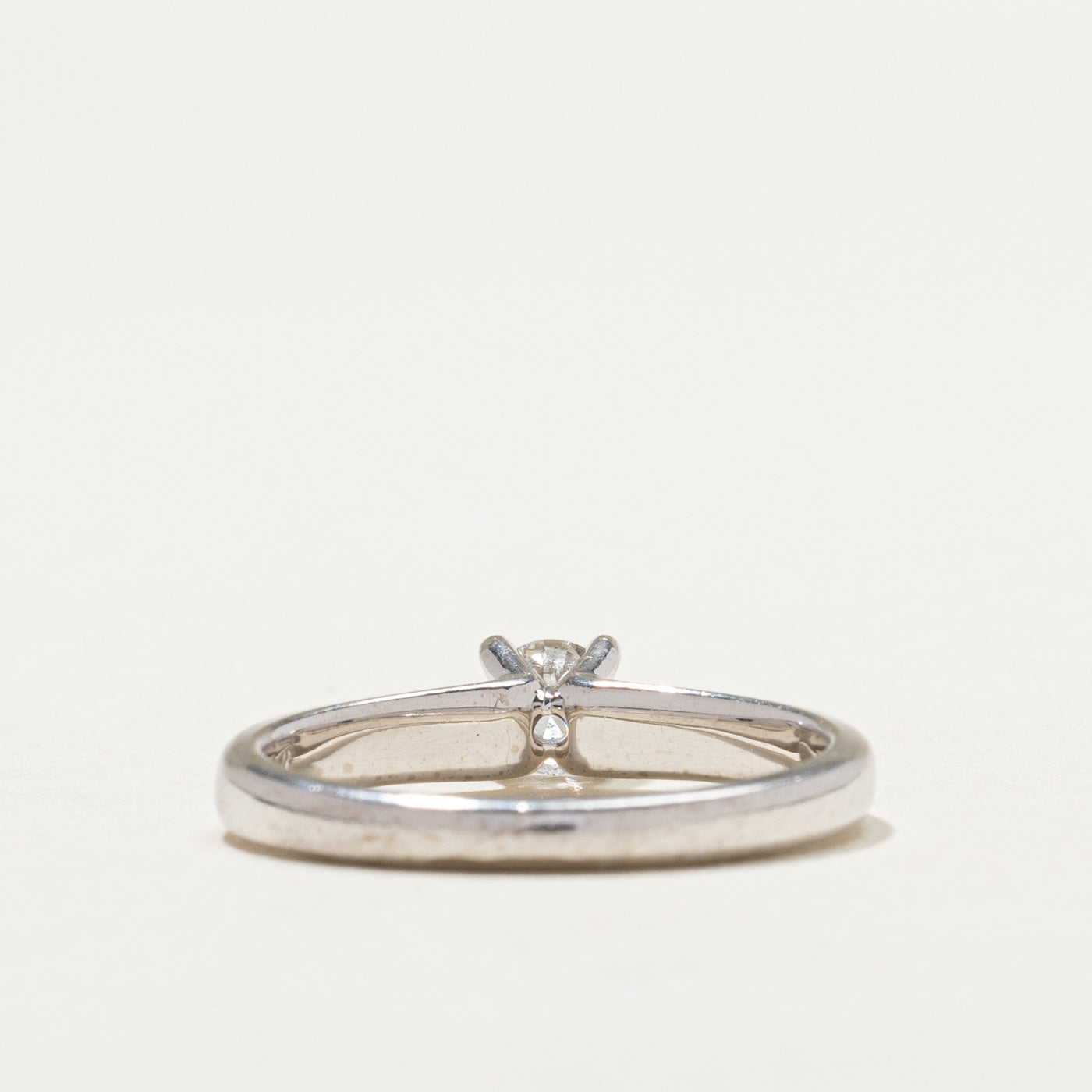 Solitaire Diamond Ring | 0.32ct | SZ 6.5 |