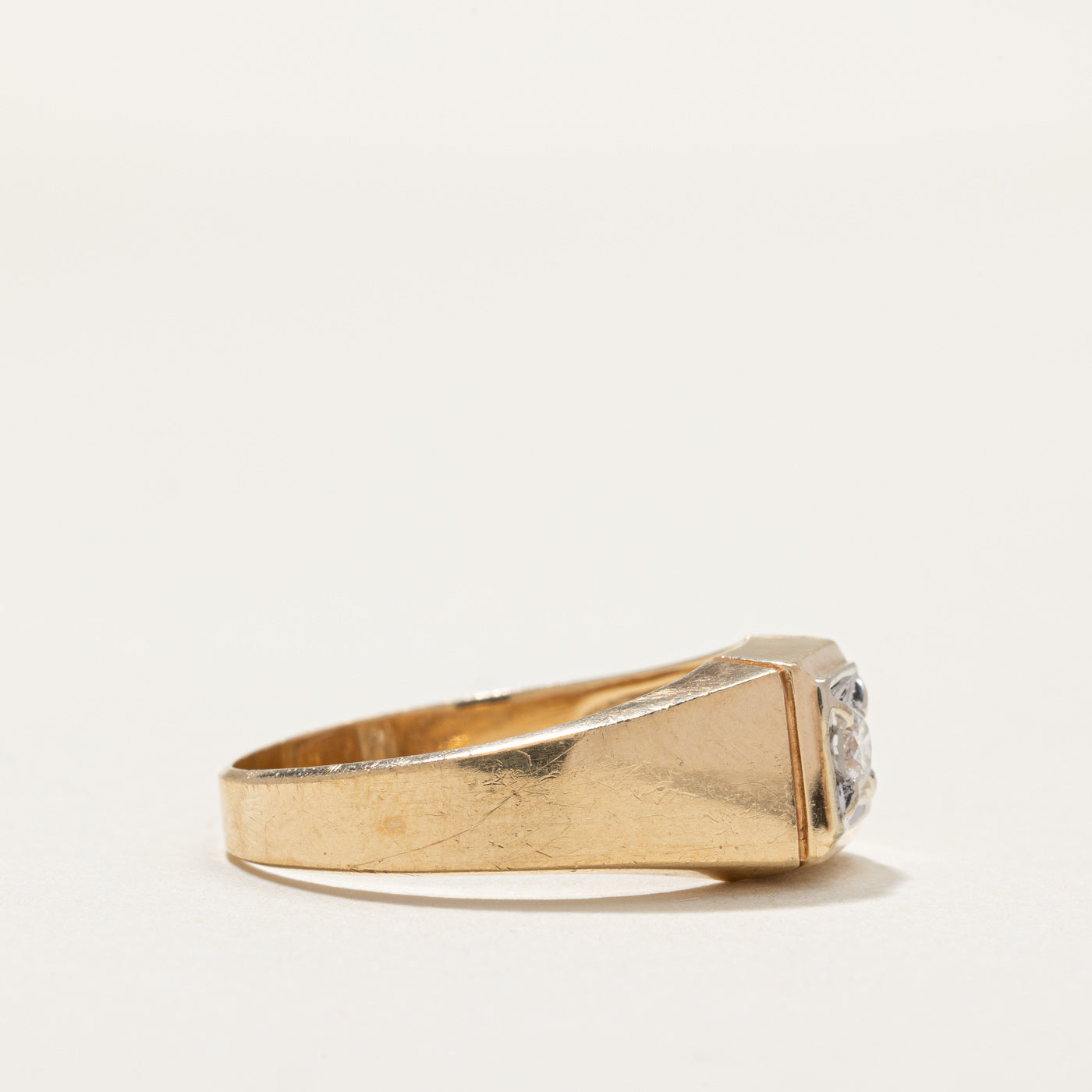 Single Stone Diamond Ring | 0.17ct | SZ 10.75