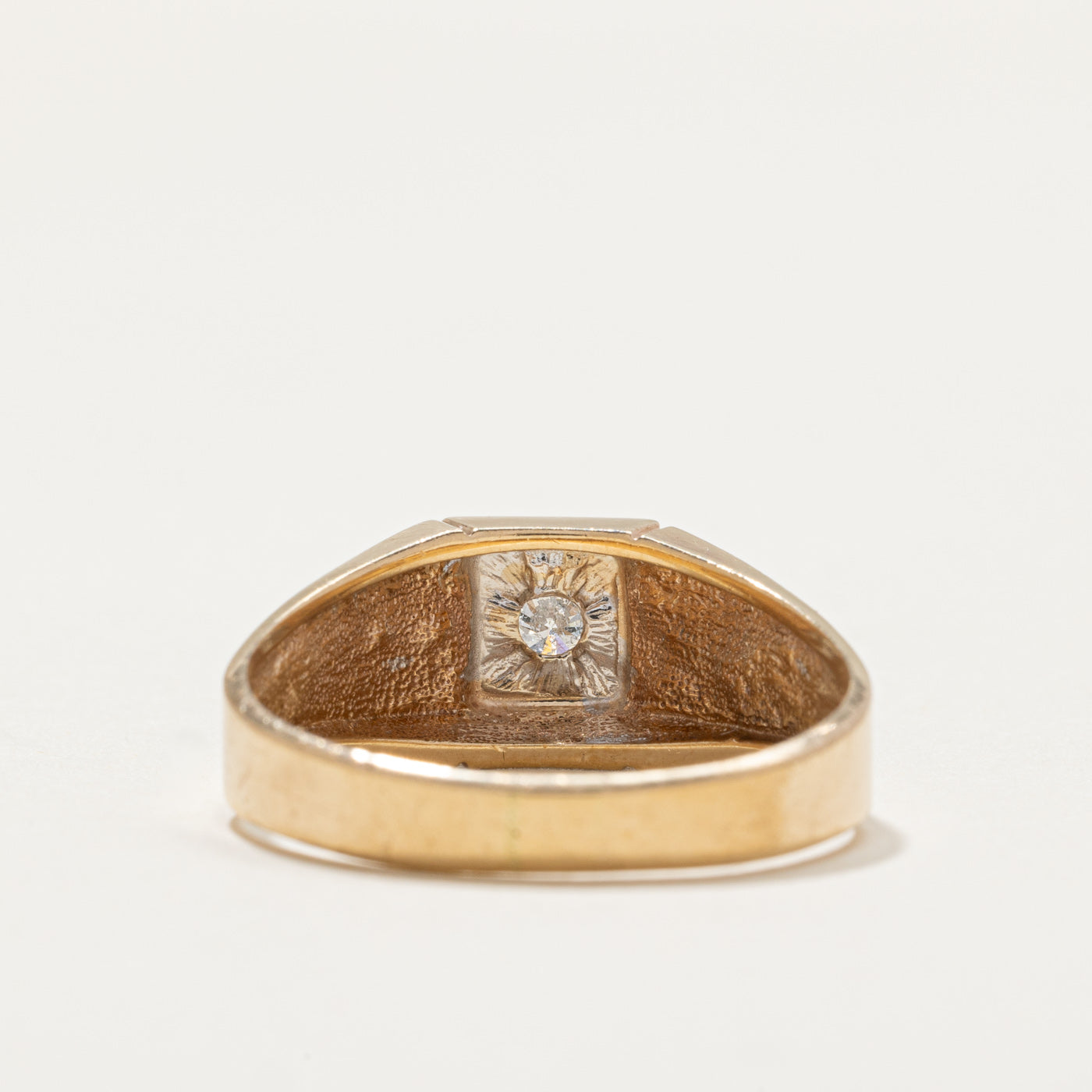 Single Stone Diamond Ring | 0.17ct | SZ 10.75