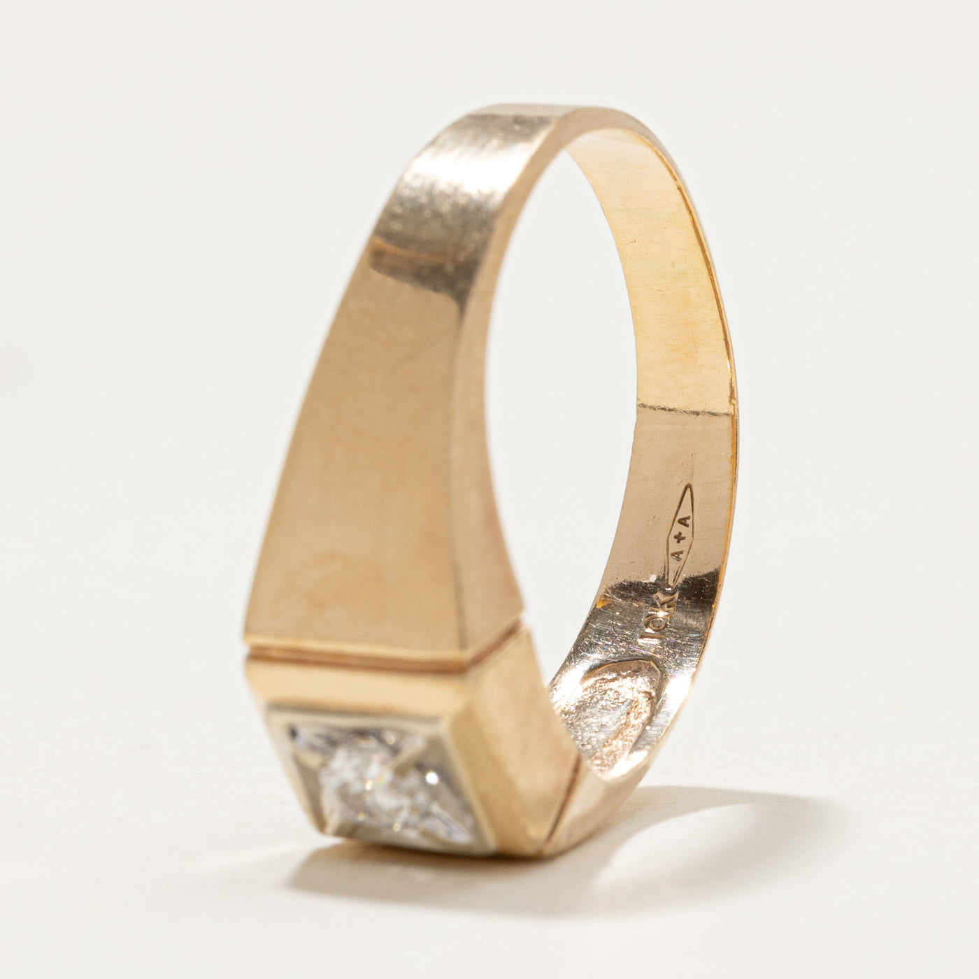 Single Stone Diamond Ring | 0.17ct | SZ 10.75