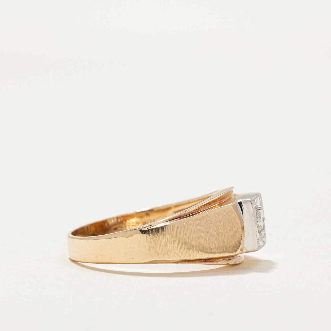 Single Stone Diamond Ring | 0.10ct | SZ 11