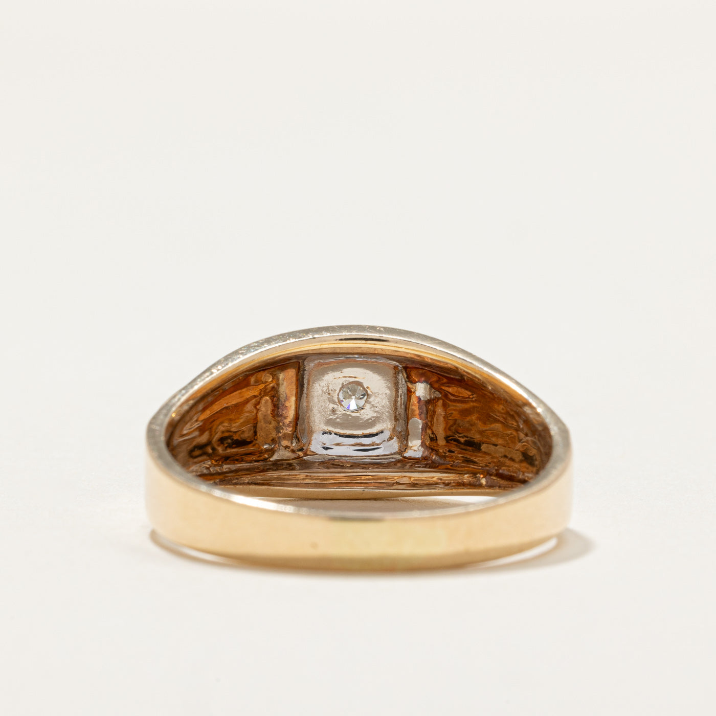 Single Stone Diamond Ring | 0.10ct | SZ 11