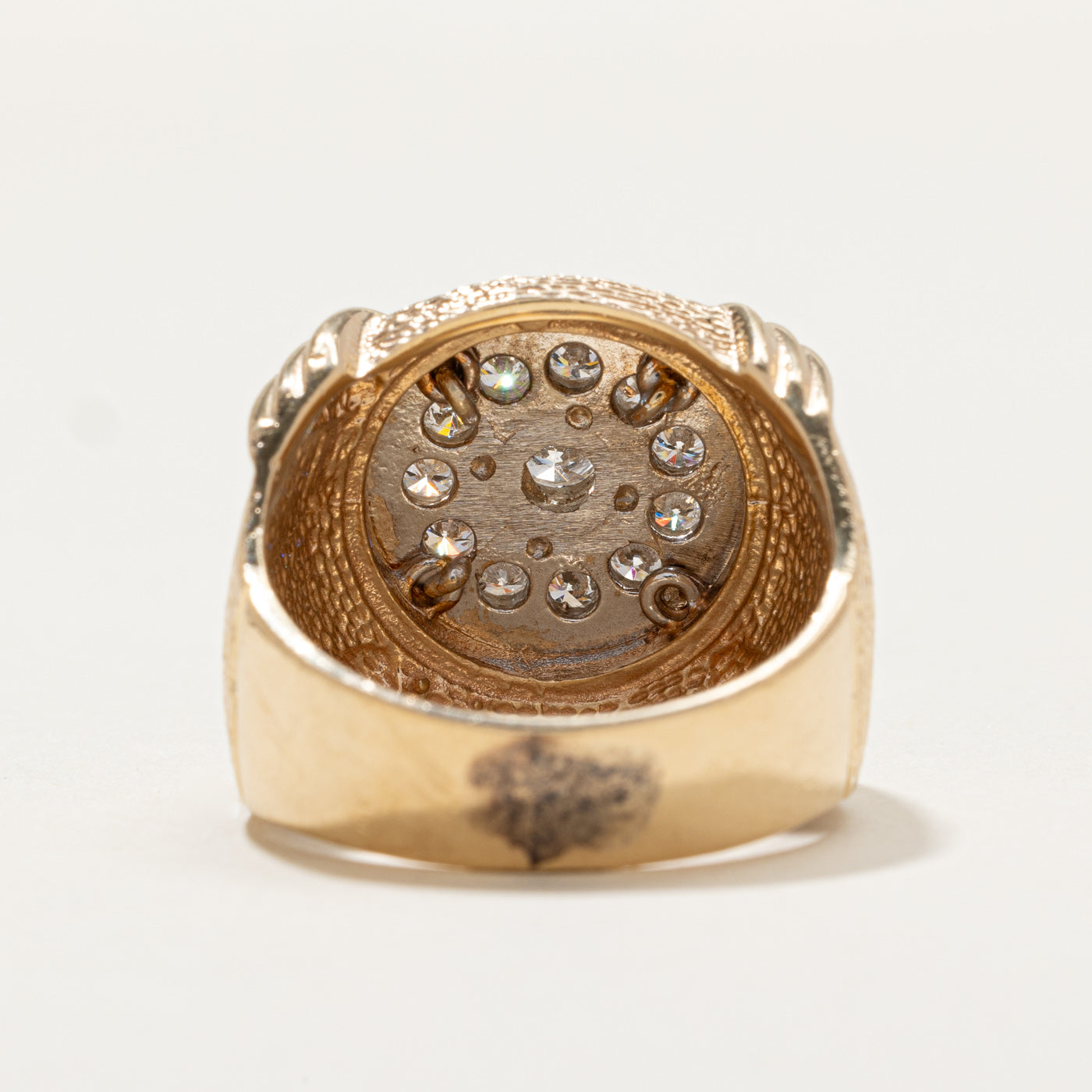 Diamond Halo Cocktail Ring | 0.81ctw | SZ 9.5