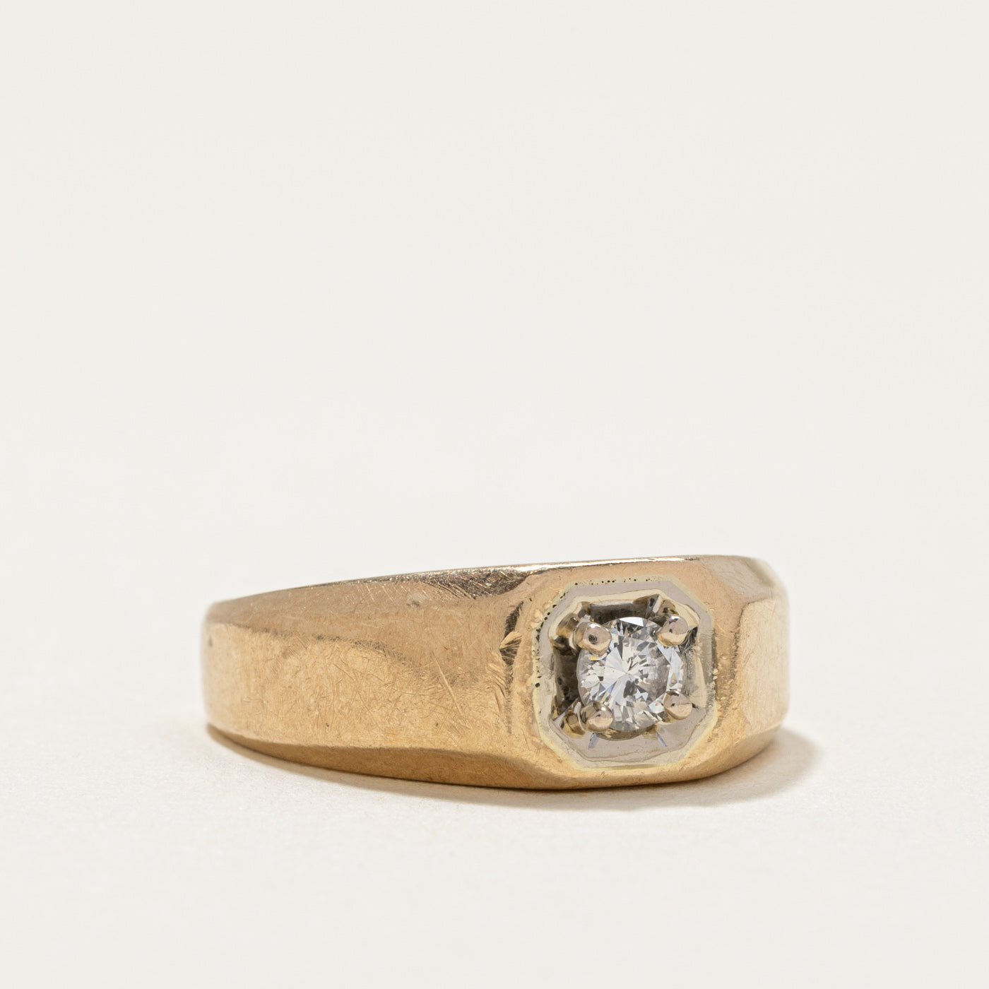 Single Stone Diamond Ring | 0.16ct | SZ 6.25