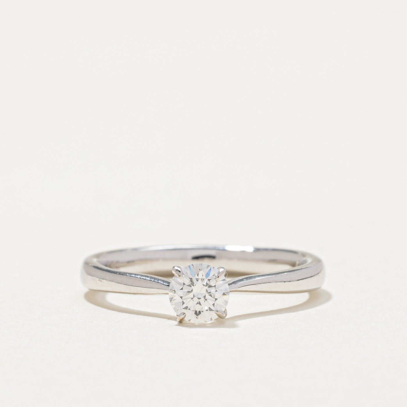 Solitaire Diamond Engagement Ring | 0.30ct | SZ 4.25