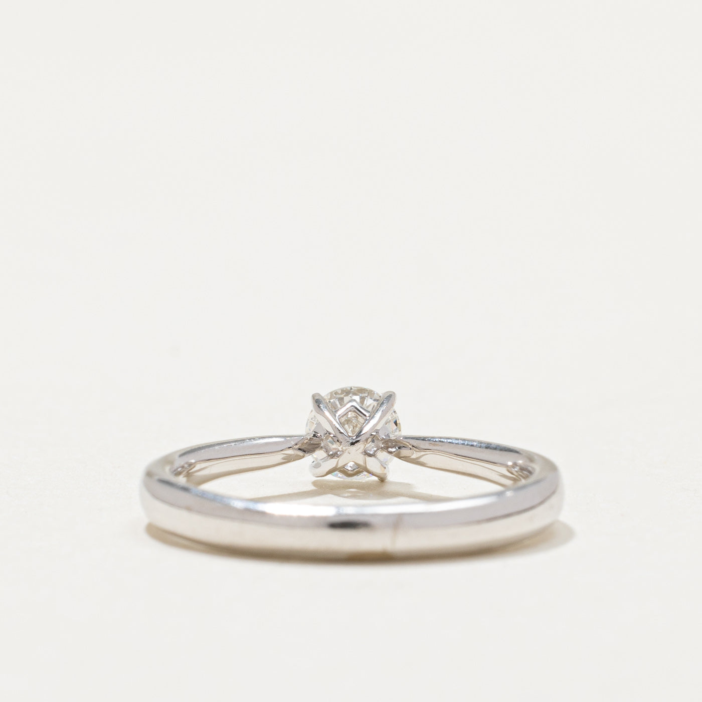 Solitaire Diamond Engagement Ring | 0.30ct | SZ 4.25