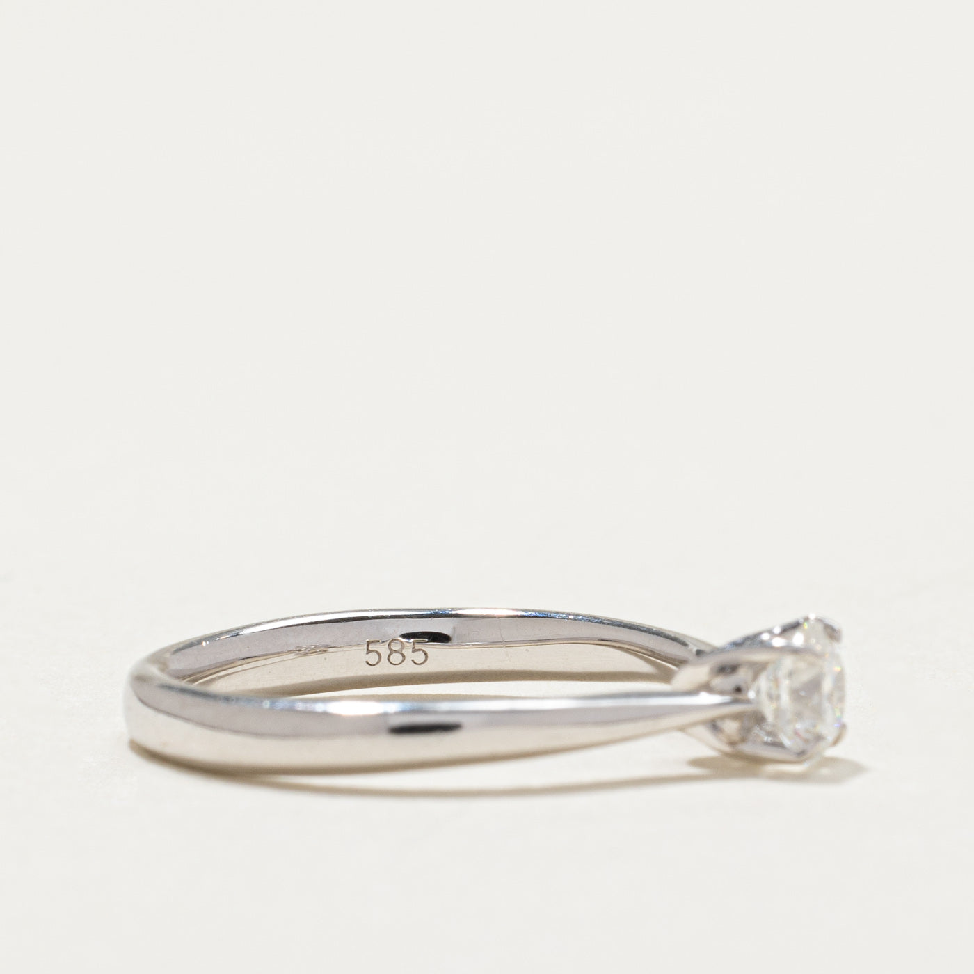 Solitaire Diamond Engagement Ring | 0.30ct | SZ 4.25