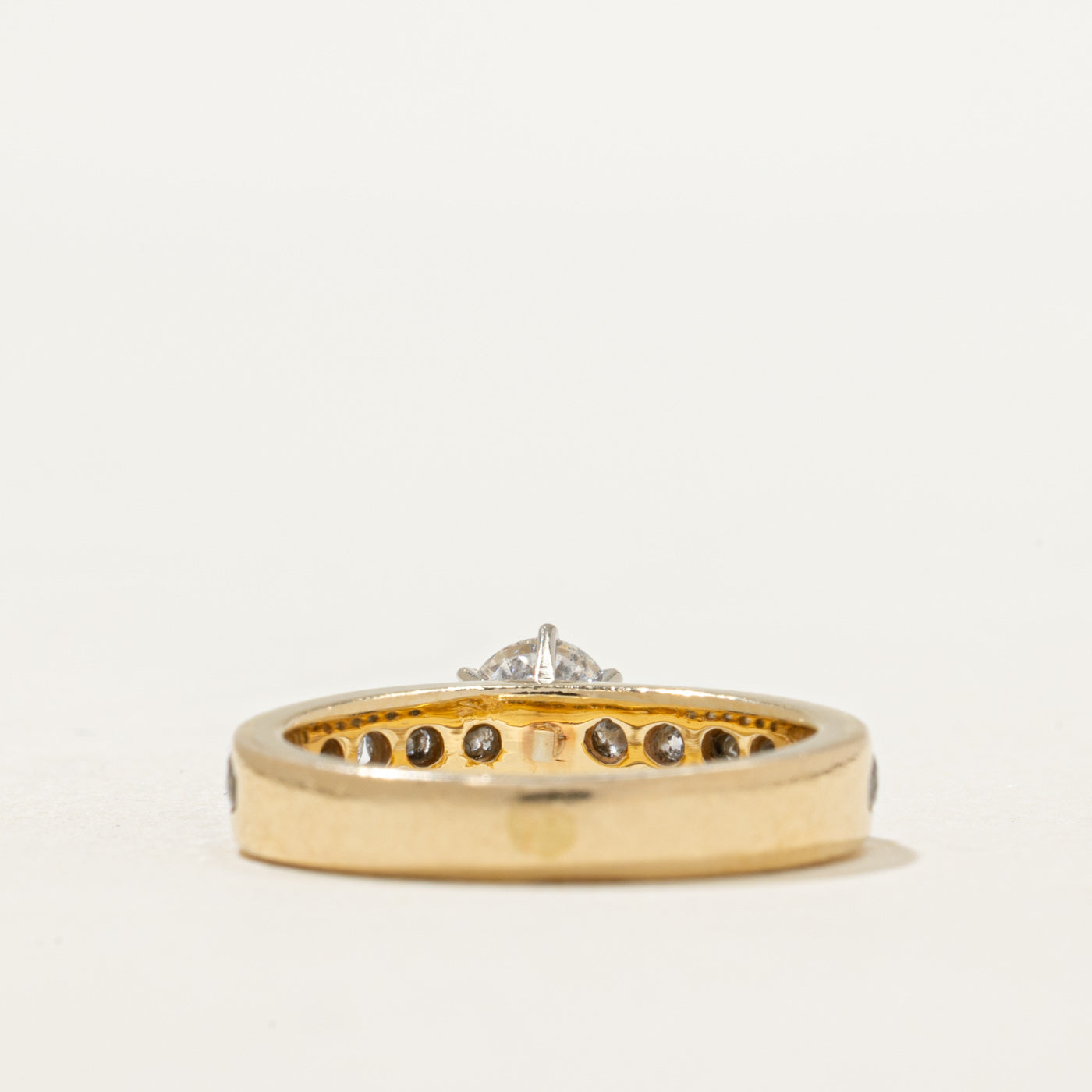 High Set Diamond Engagement Ring | 0.90ctw | SZ 4.5