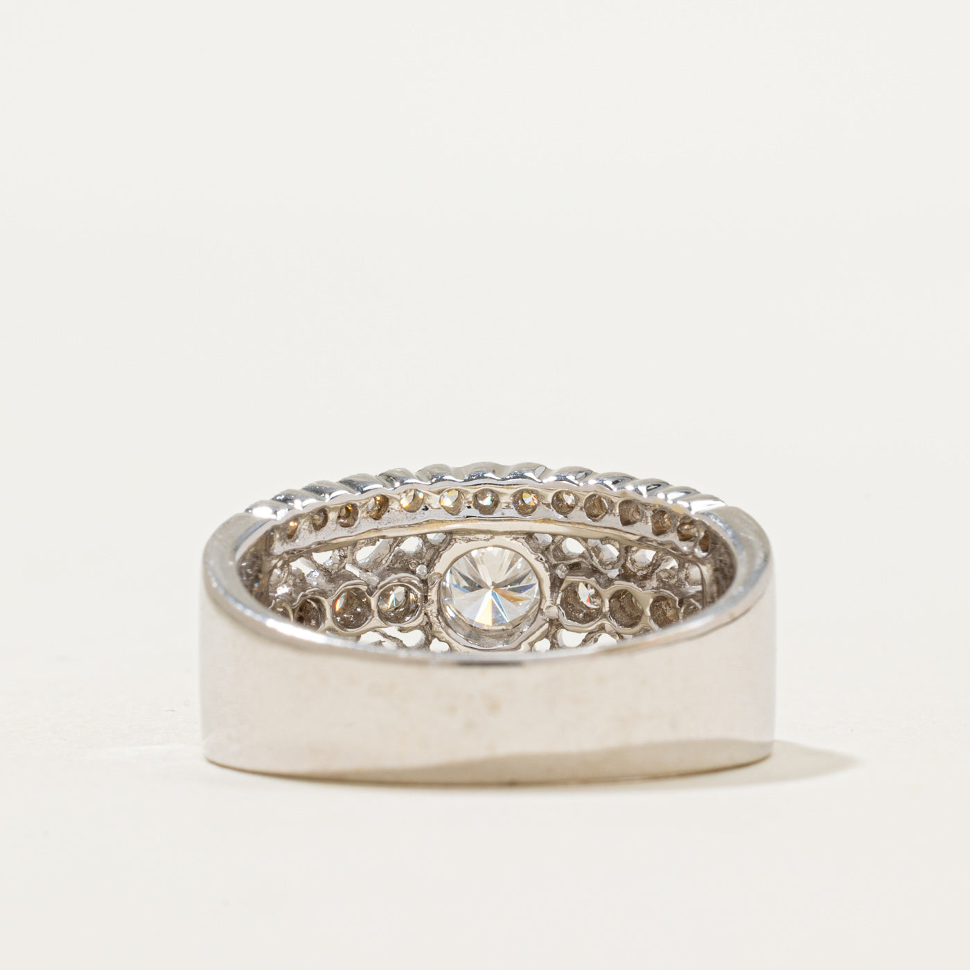 Diamond Scrollwork Ring | 0.67ctw | SZ 6.75