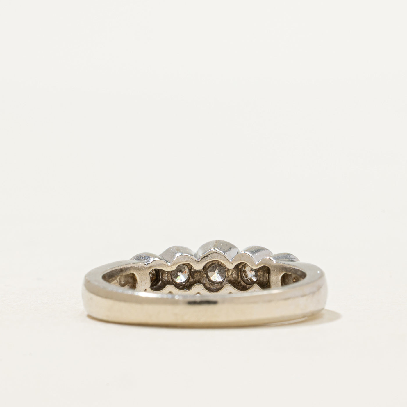 Five Stone Bezel Set Diamond Ring | 0.67ctw | SZ 6.5