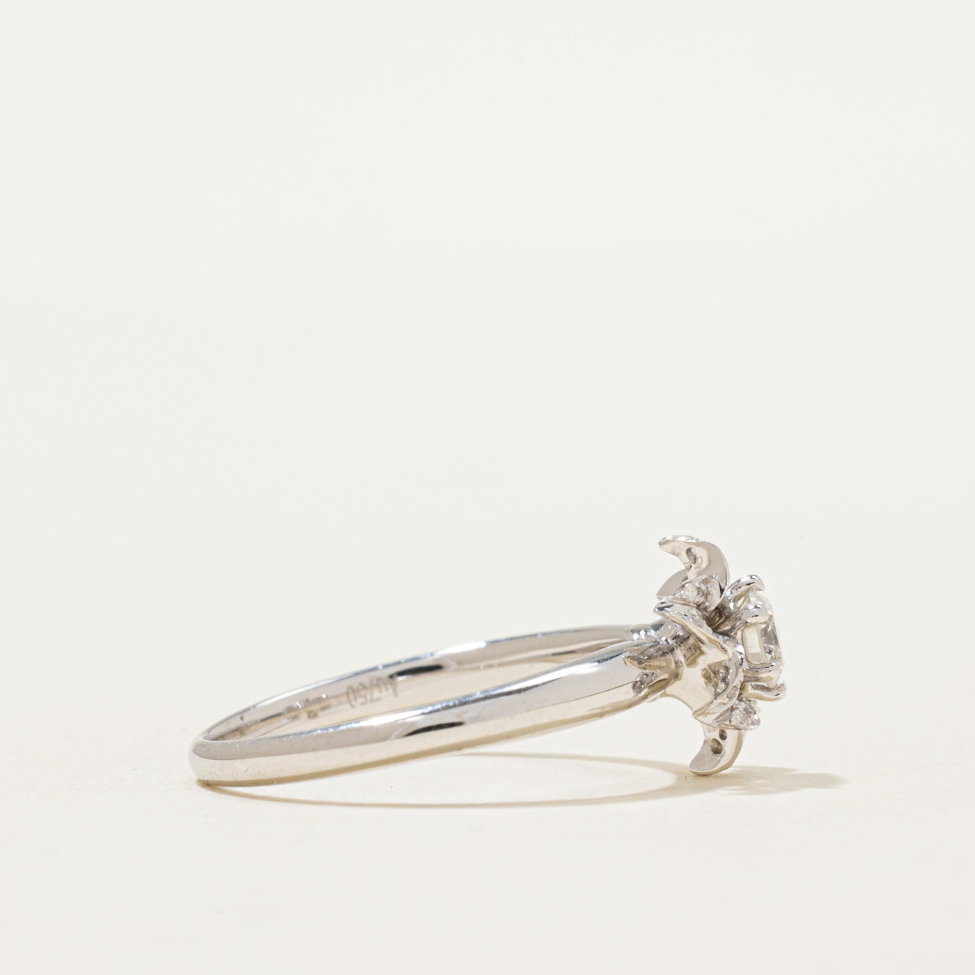 Diamond Flower Design Ring | 0.31ctw | SZ 6.75