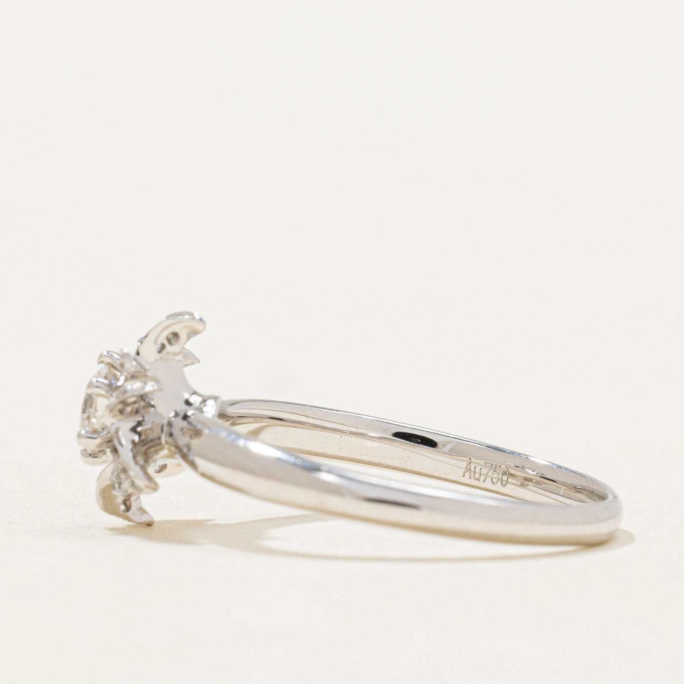 Diamond Flower Design Ring | 0.31ctw | SZ 6.75