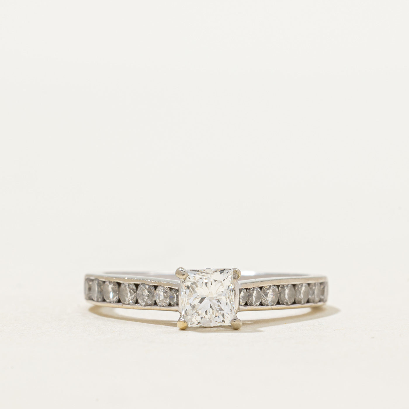Princess Cut Diamond Engagement Ring | 0.80ctw | SZ 5