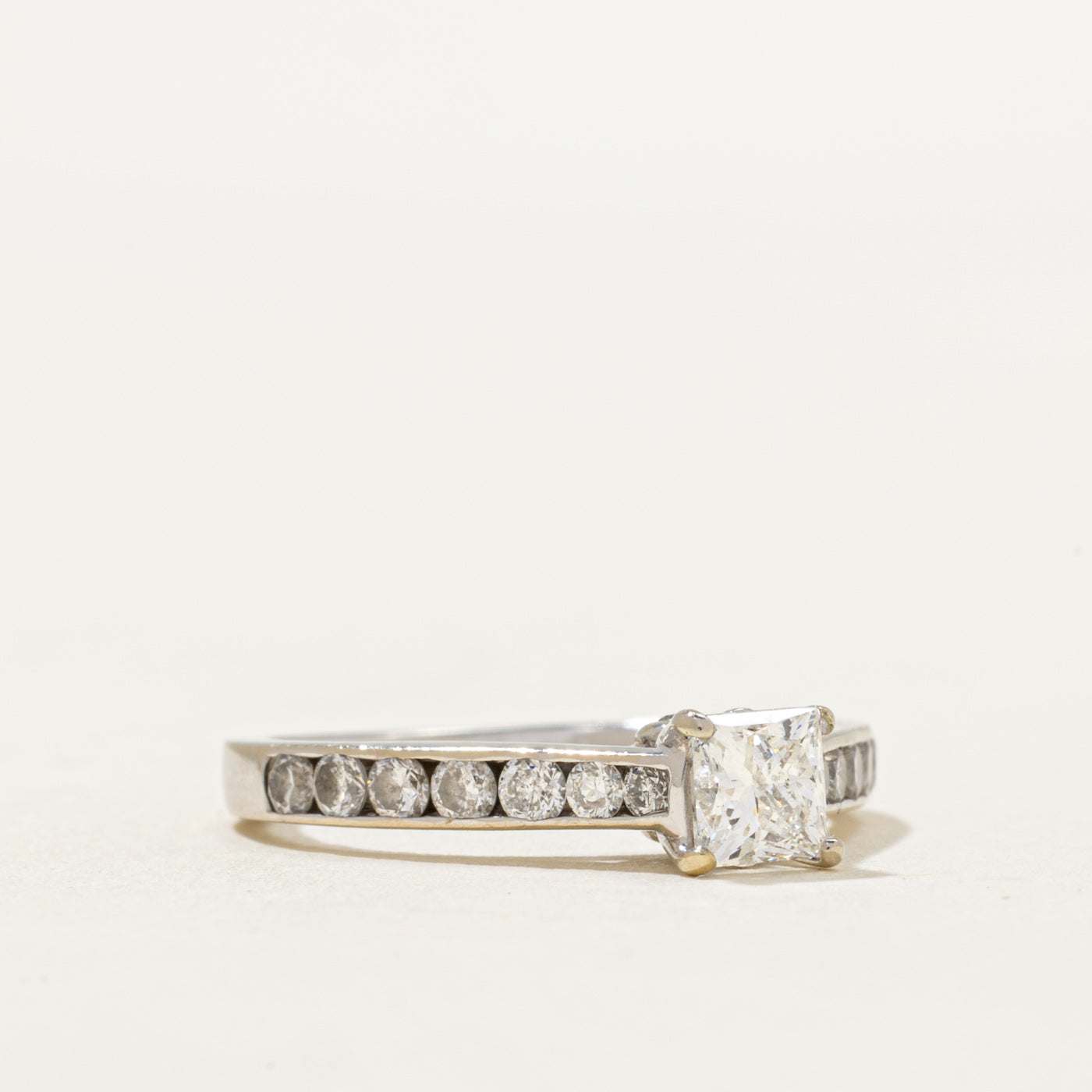 Princess Cut Diamond Engagement Ring | 0.80ctw | SZ 5