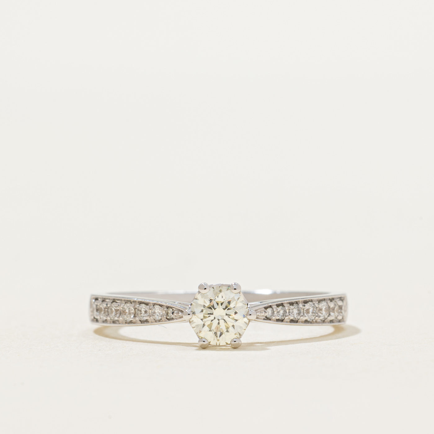 Reverse Tapered Diamond Ring | 0.42ctw | SZ 6