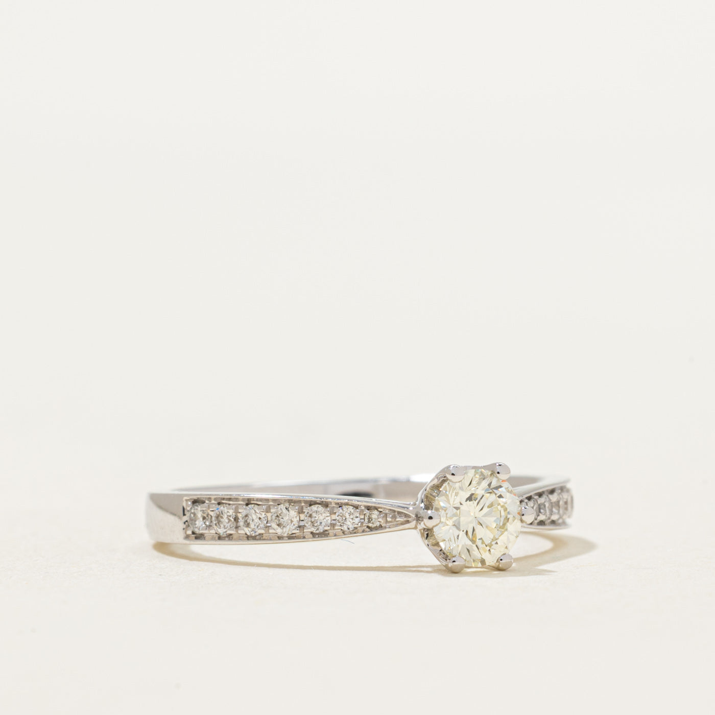 Reverse Tapered Diamond Ring | 0.42ctw | SZ 6