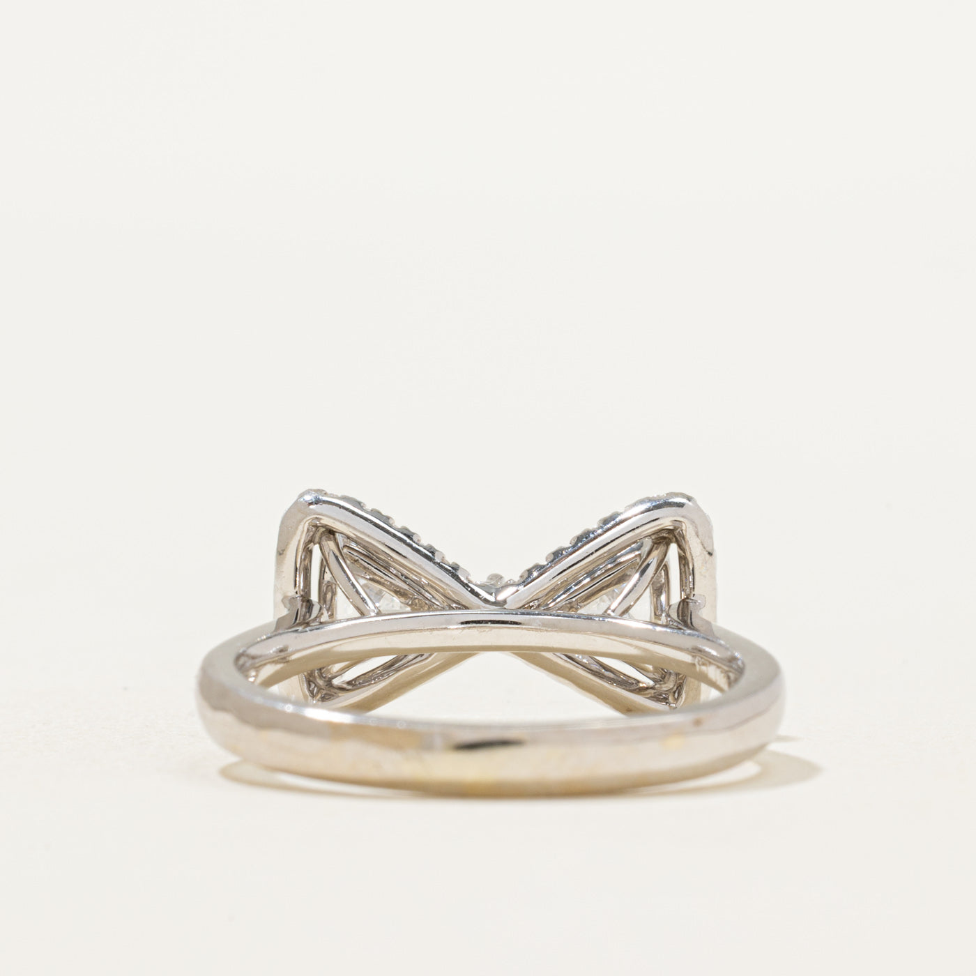 Diamond Bow Ring | 0.90ctw | SZ 6.5