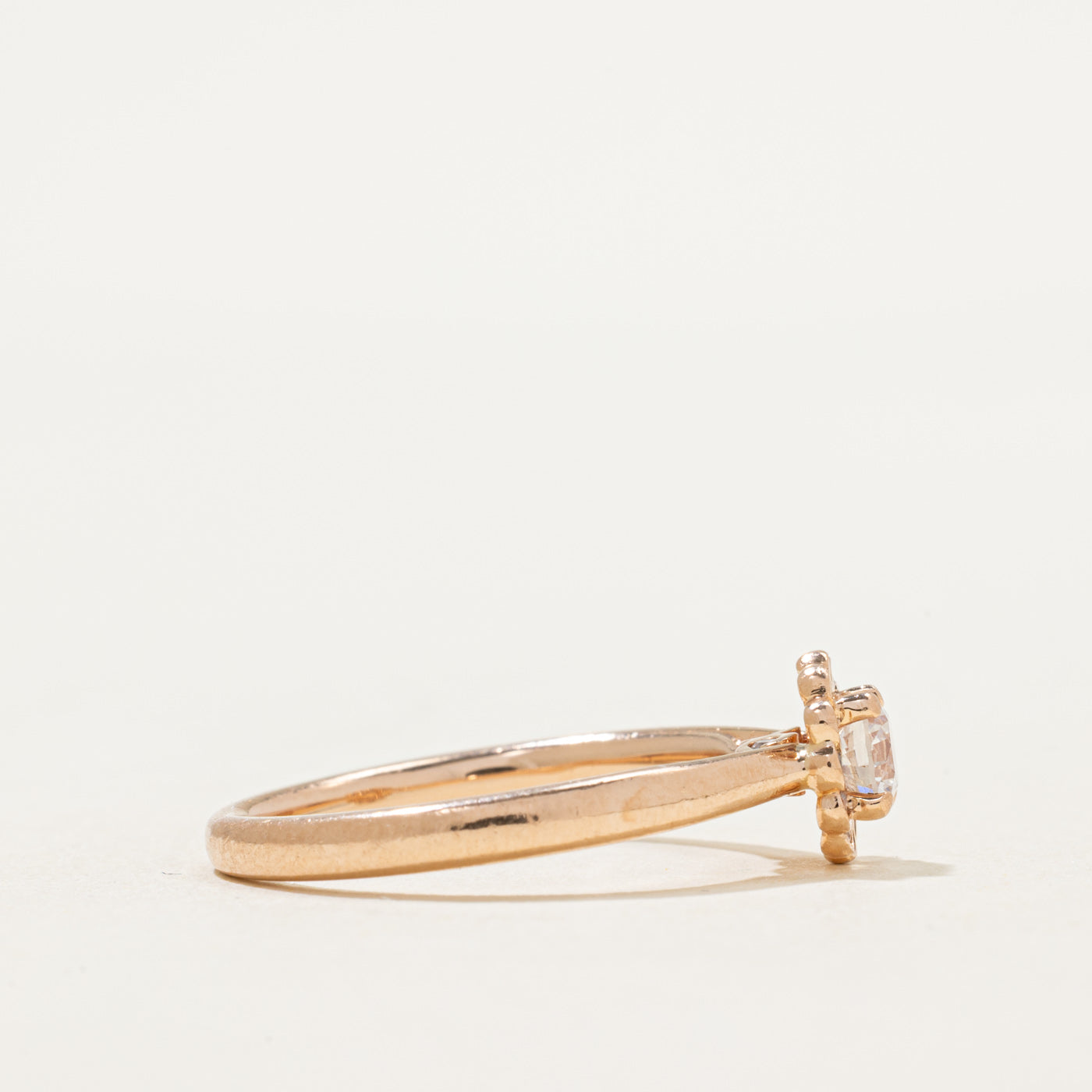 Diamond Daisy Engagement Ring | 0.40ctw | SZ 6.75