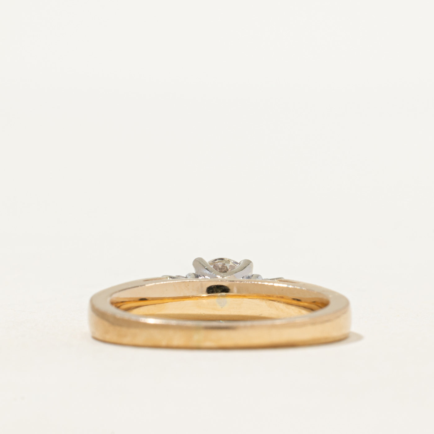 Three Stone Diamond Engagement Ring | 0.48ct | SZ 5.5