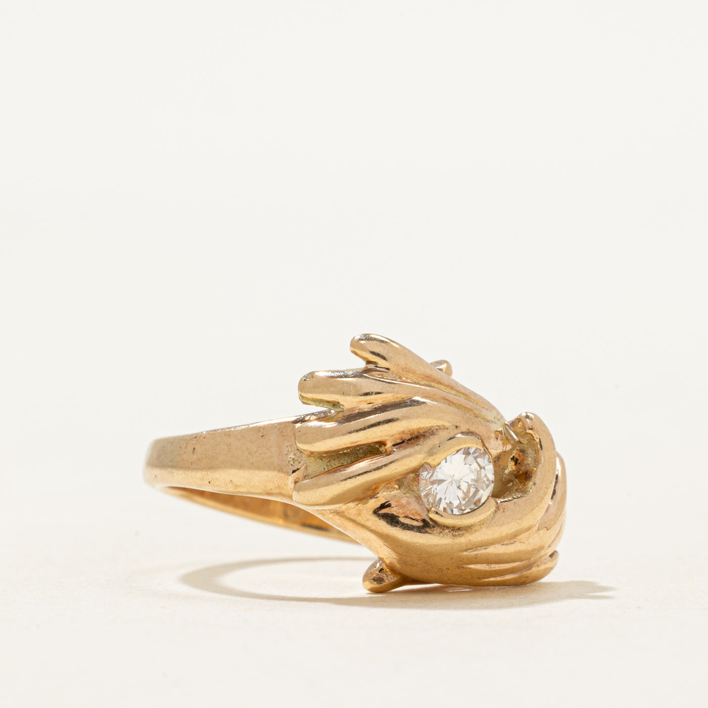 Diamond Abstract Design Ring | 0.20ct | SZ 4