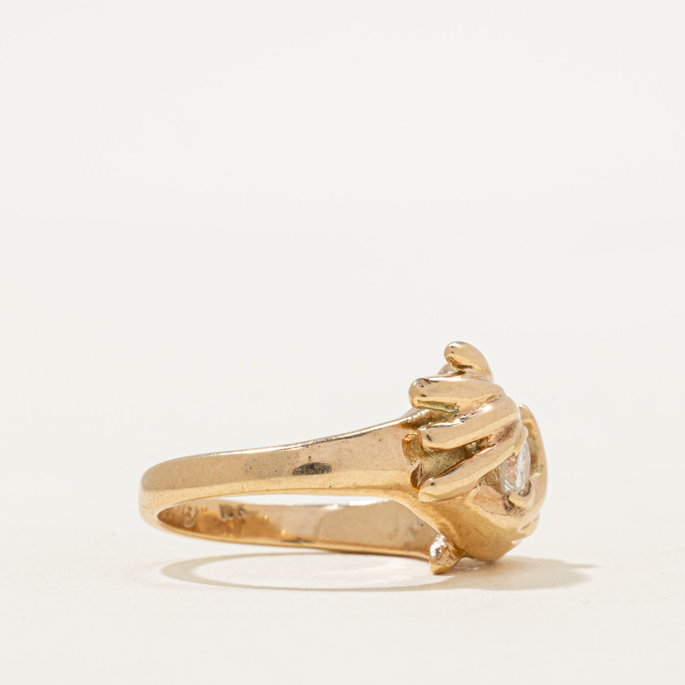 Diamond Abstract Design Ring | 0.20ct | SZ 4