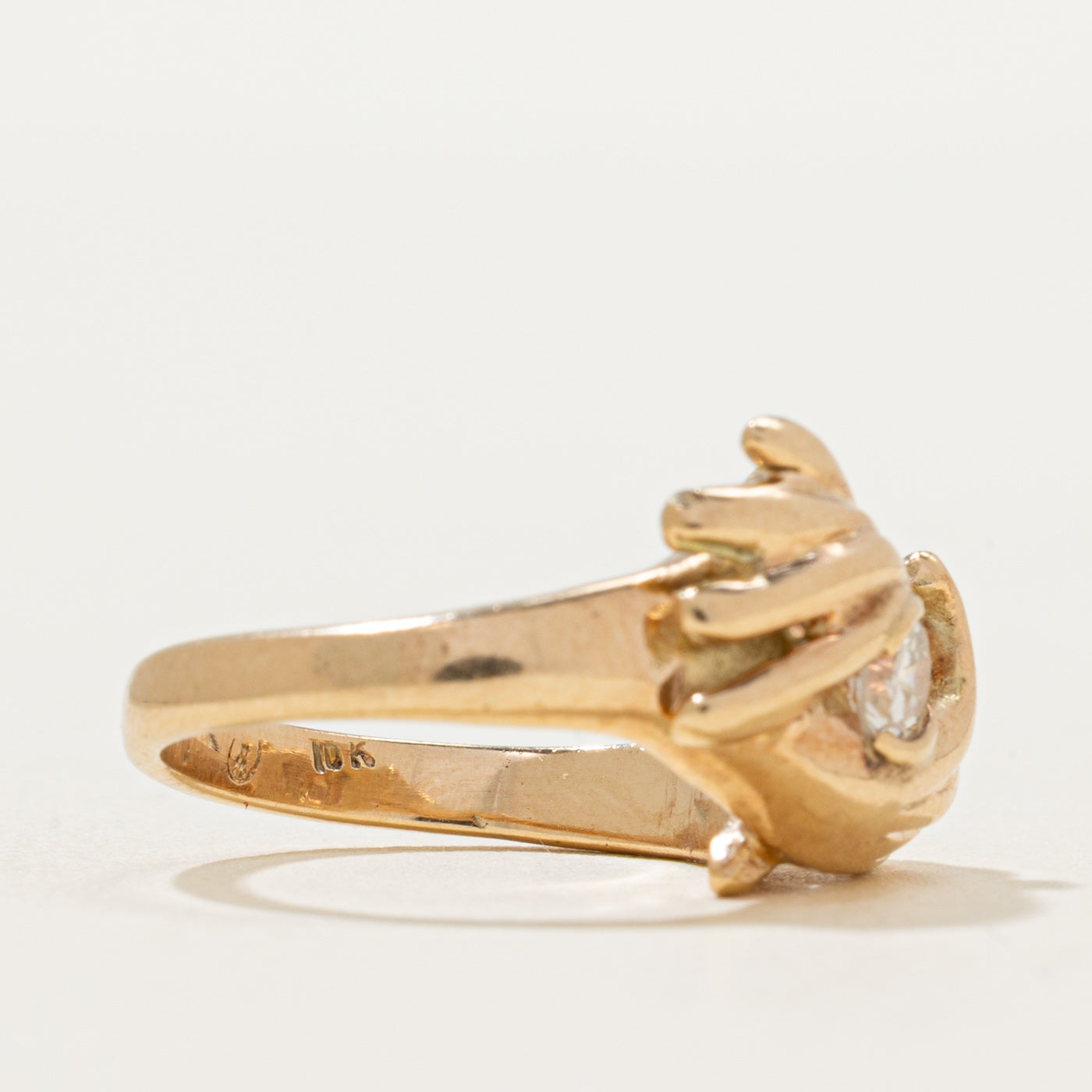 Diamond Abstract Design Ring | 0.20ct | SZ 4