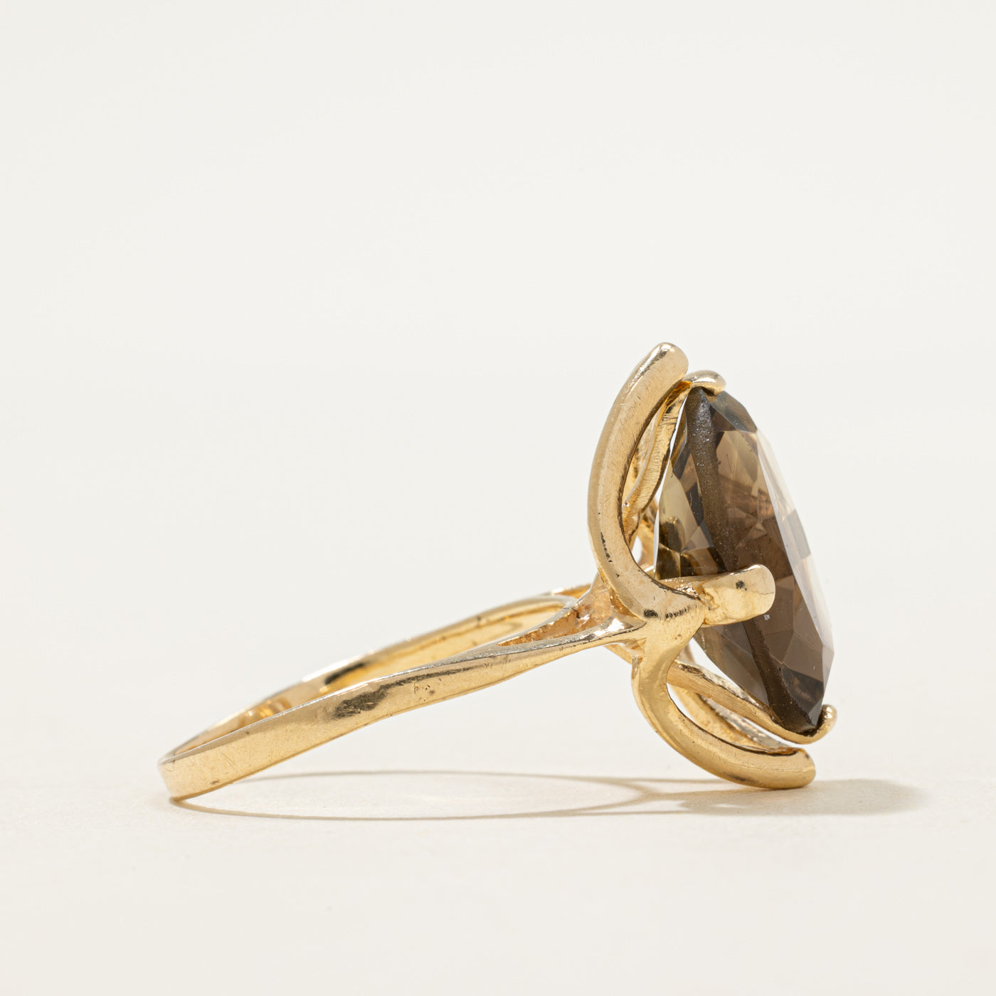 Smoky Quartz Cocktail Ring | 7.00ct | SZ 7.25