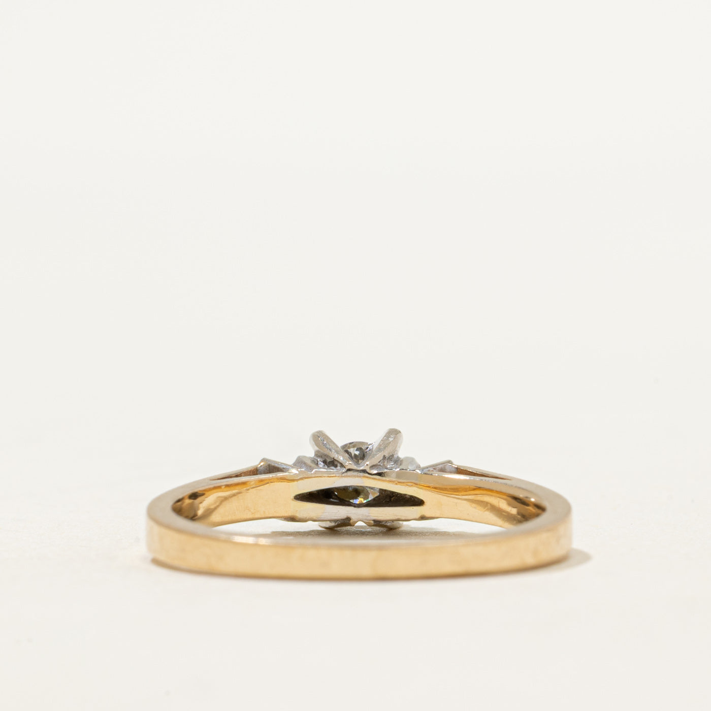 Three Stone Diamond Ring | 0.22ct | SZ 7.5
