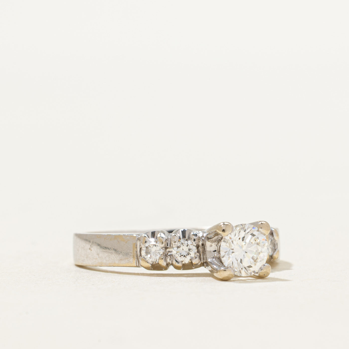 High Set Diamond Ring | 0.49ctw | SZ 5.75