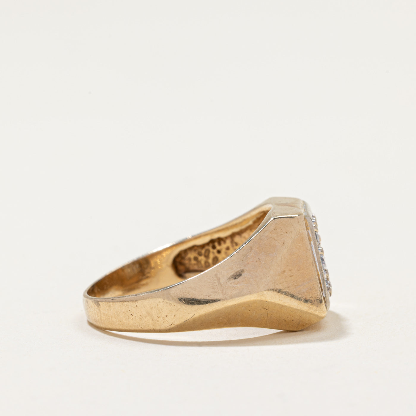 Diamond Signet Ring | 0.32ctw | SZ 9