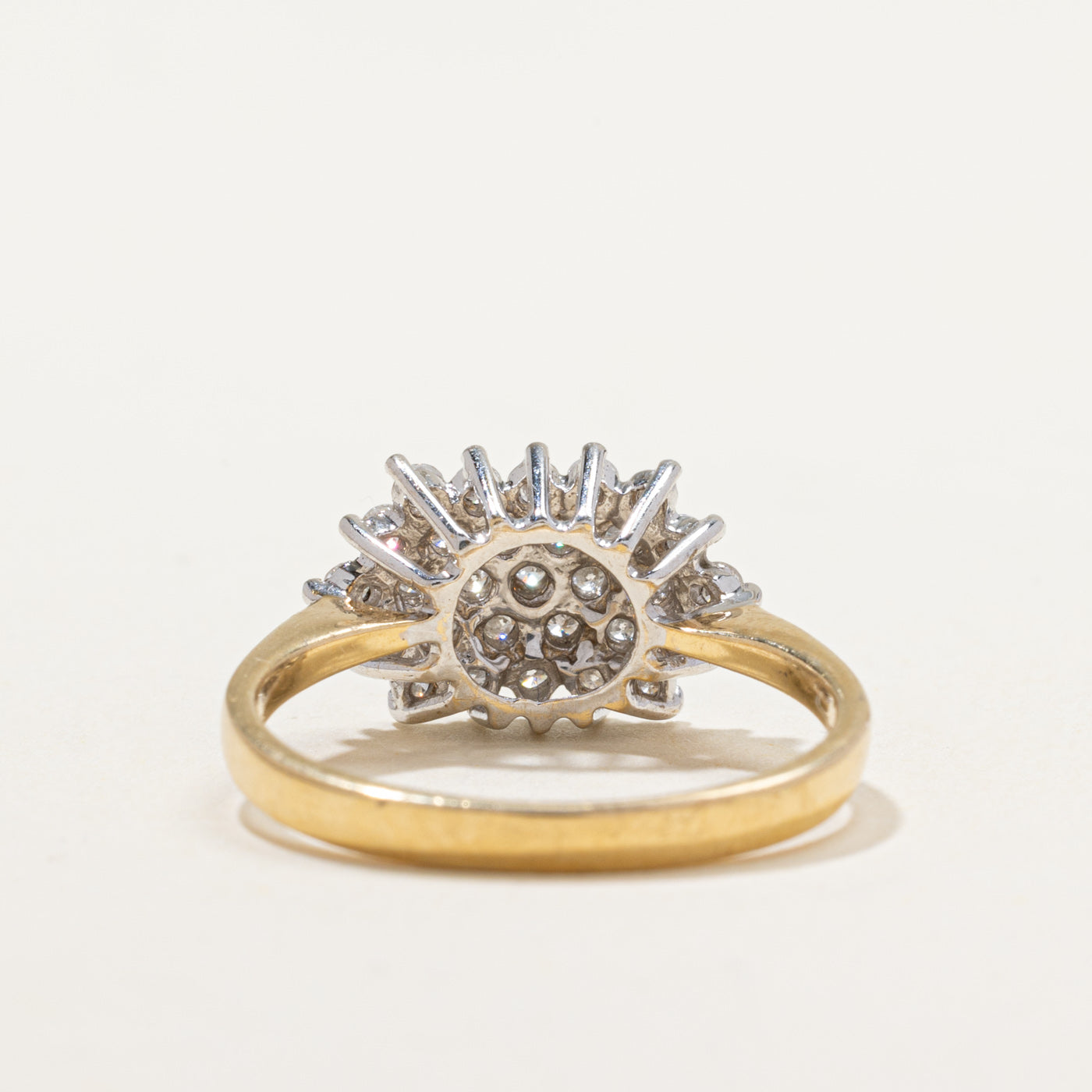 Pavé Set Diamond Cluster Ring | 0.58ctw | SZ 7.25