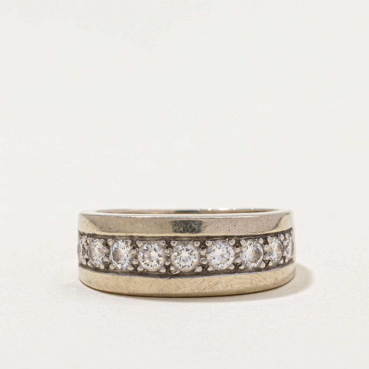 Semi Eternity Diamond Chunky Band | 0.63ctw | SZ 5