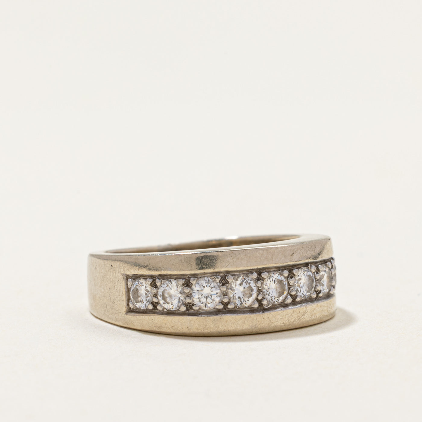Semi Eternity Diamond Chunky Band | 0.63ctw | SZ 5