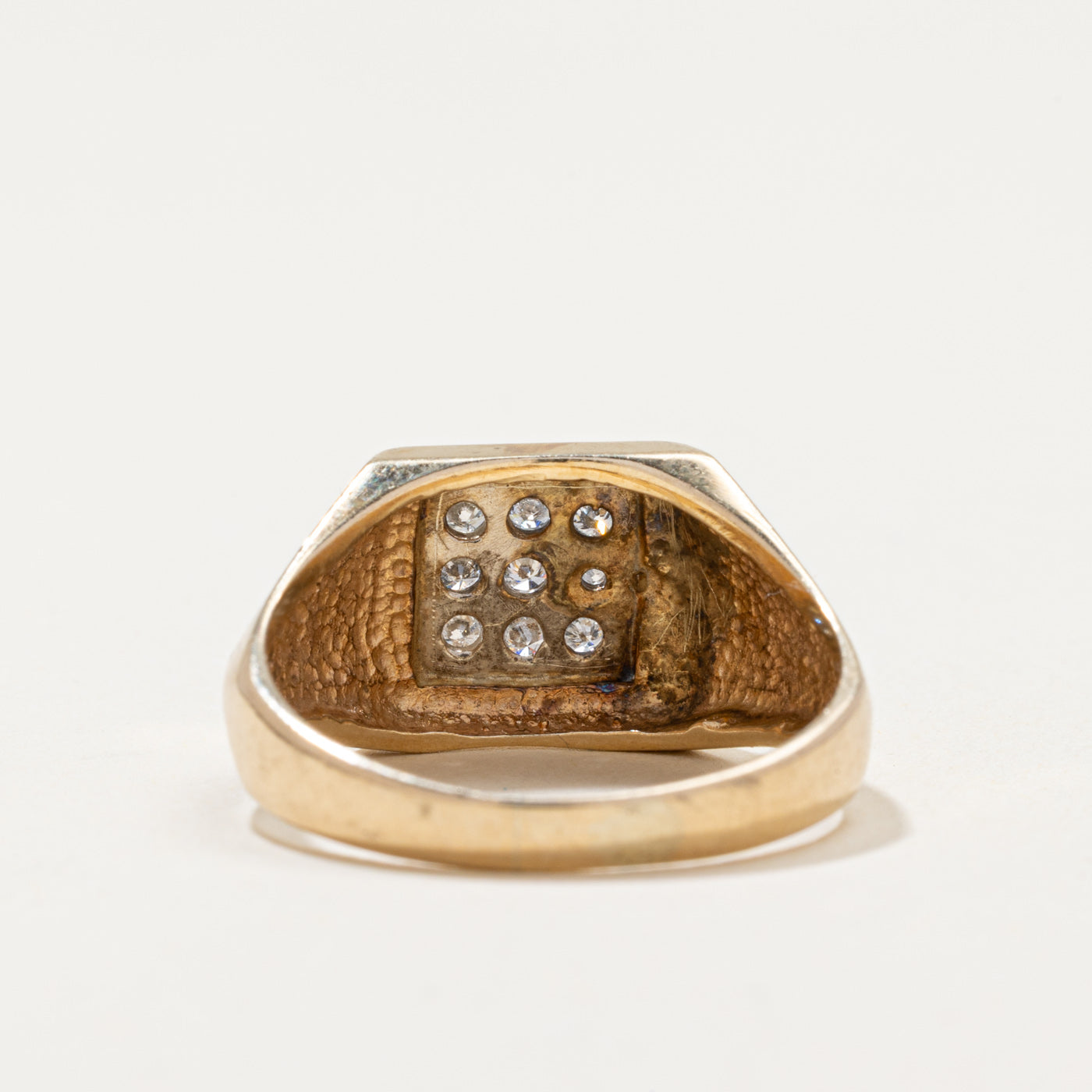 Diamond Signet Ring | 0.32ctw | SZ 9