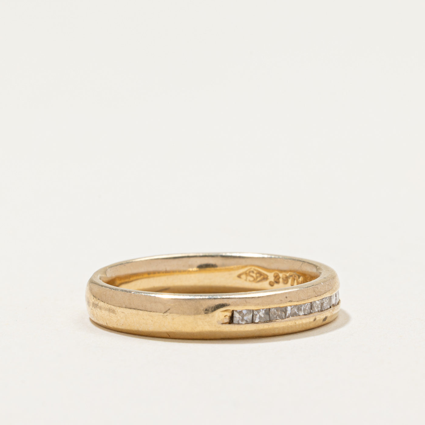 Semi Eternity Princess Cut Diamond Band | 0.28ctw | SZ 7