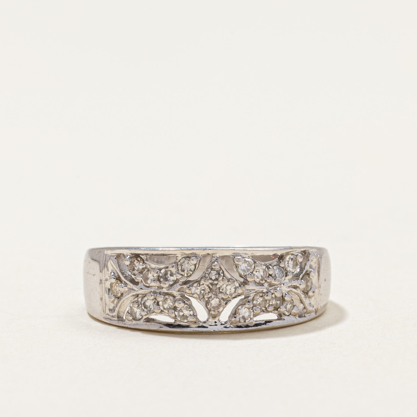 Diamond Openwork Band | 0.33ctw | SZ 7
