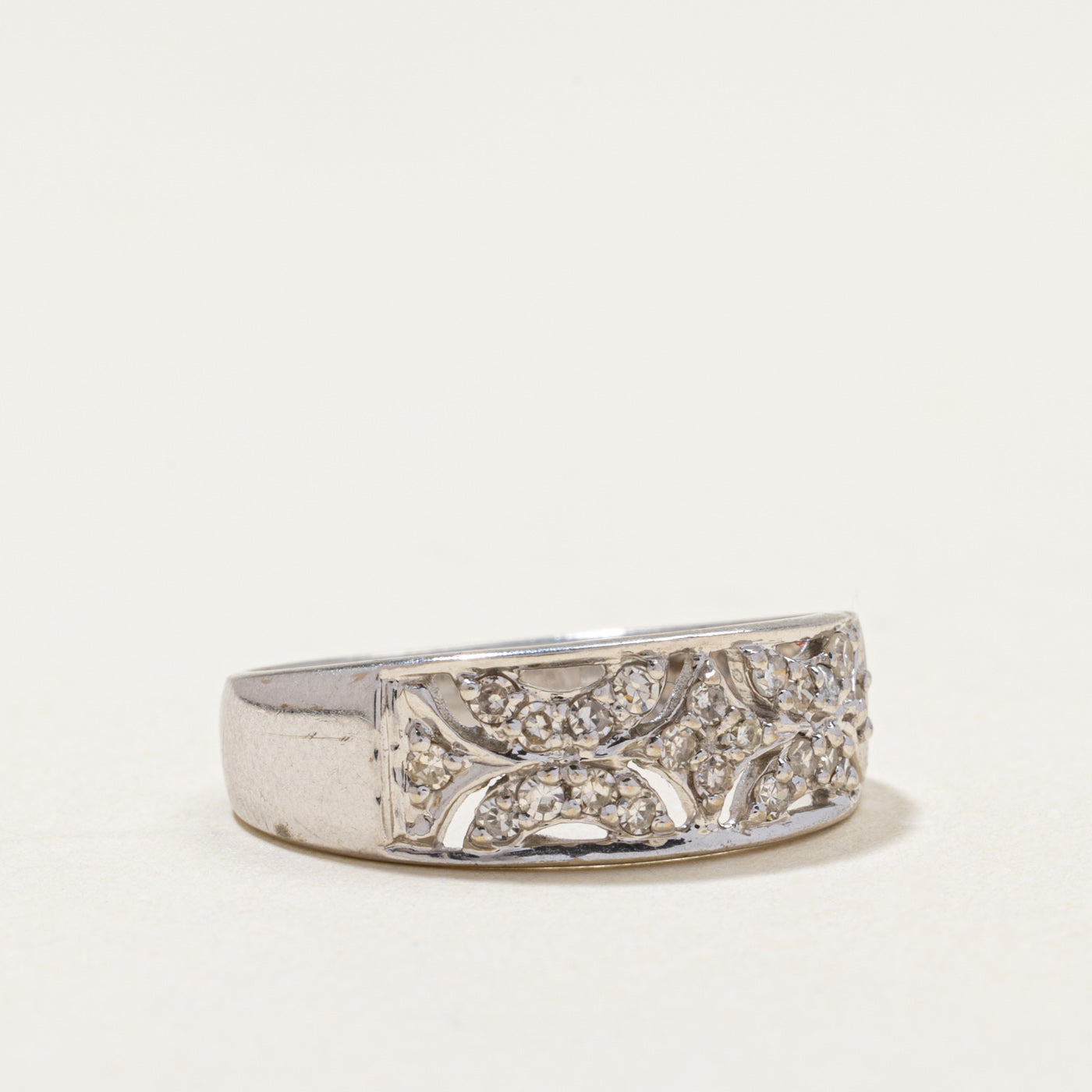 Diamond Openwork Band | 0.33ctw | SZ 7