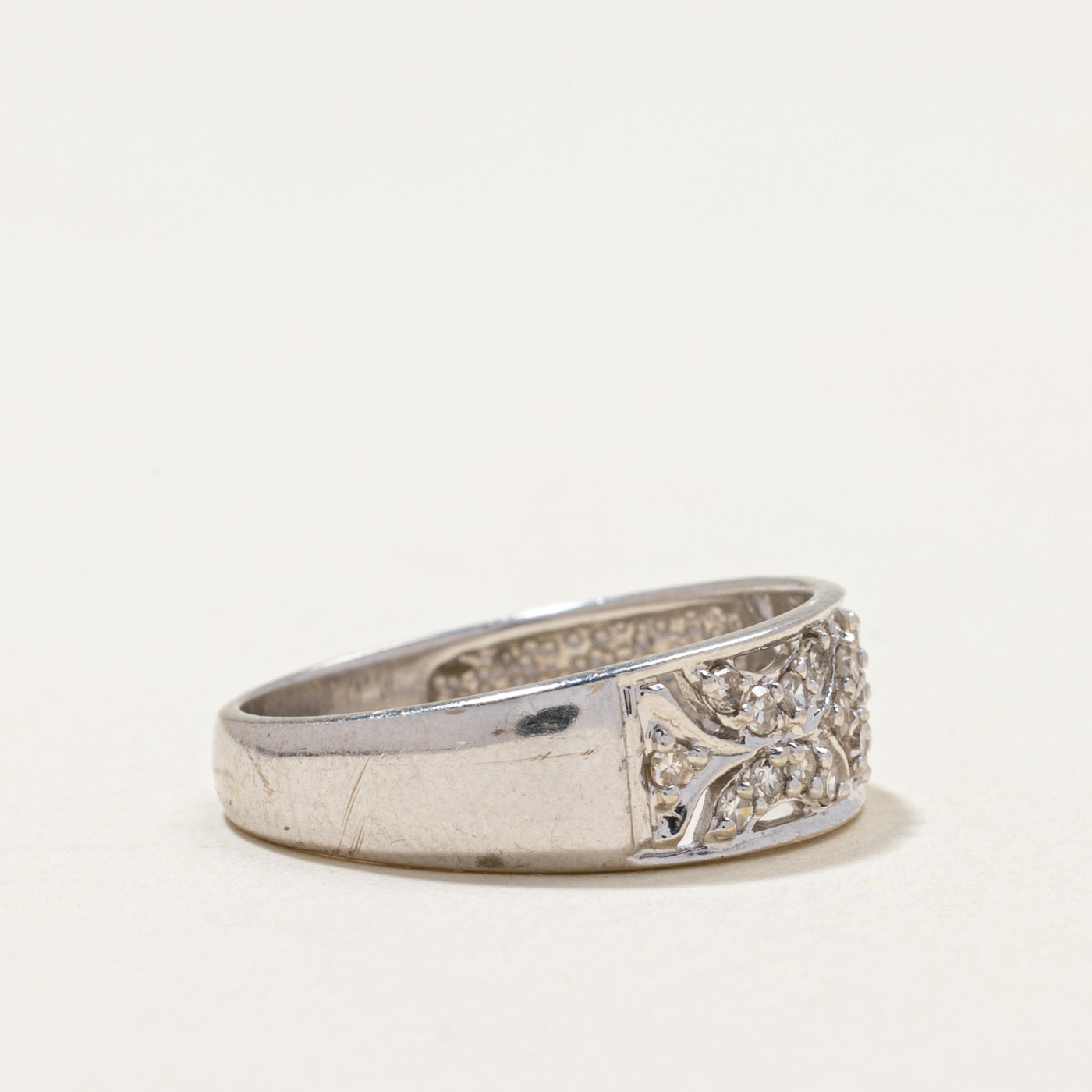 Diamond Openwork Band | 0.33ctw | SZ 7