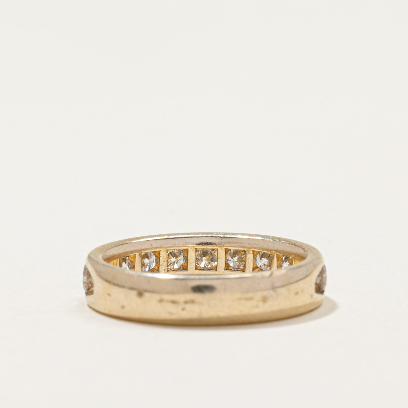Channel Set Semi Eternity Diamond Band | 1.10ctw | SZ 6.25