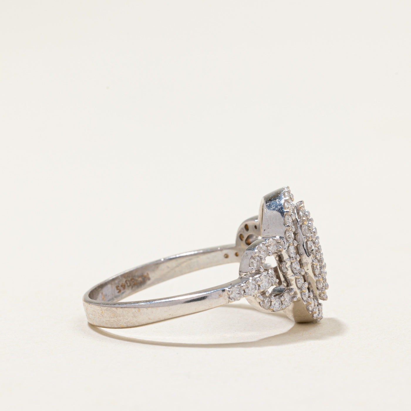 Oval Diamond Cluster Ring | 1.10ctw | SZ 9.5