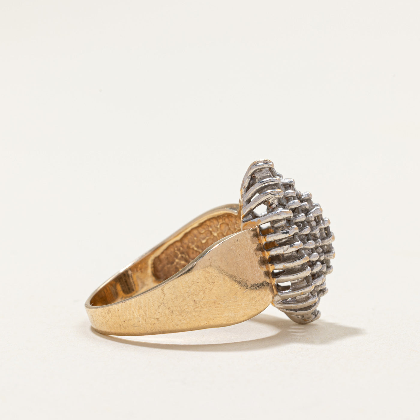 Diamond Marquise Shaped Cluster Ring | 0.55ctw | SZ 6.75