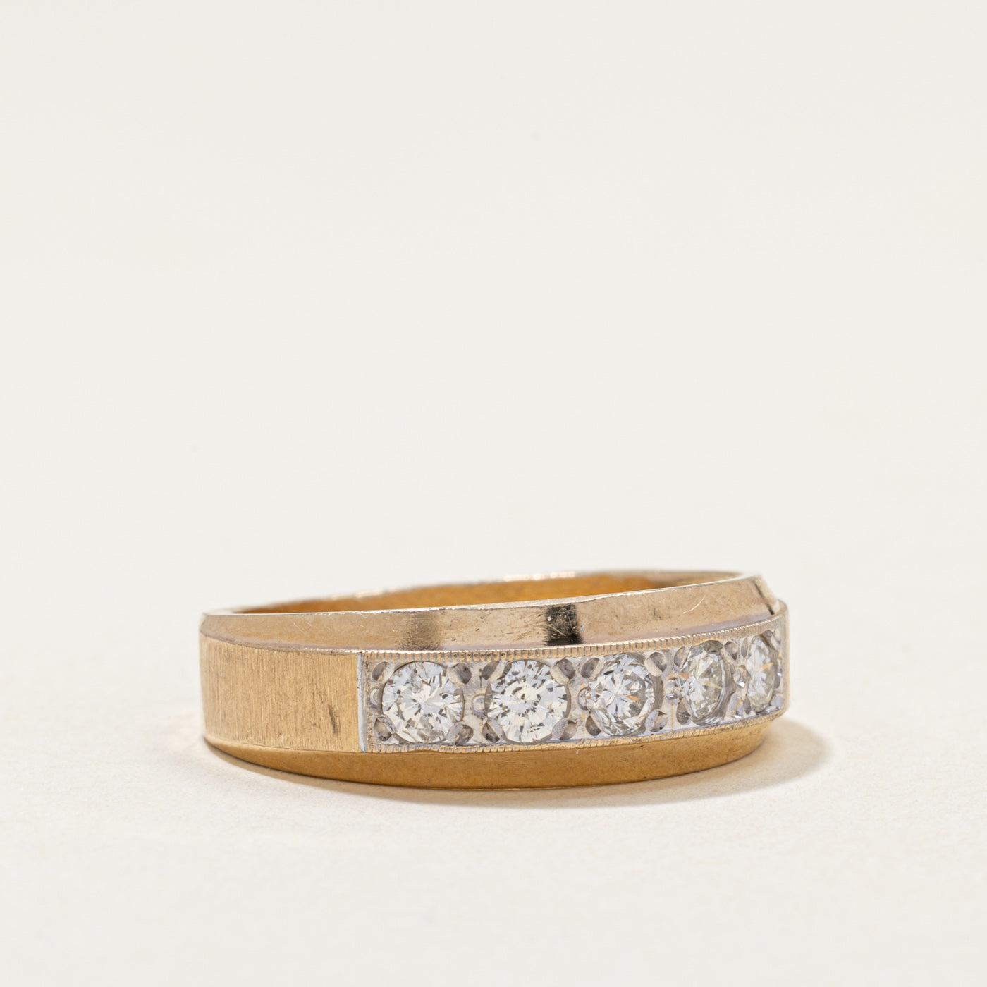 Five Stone Diamond Band | 0.55ctw | SZ 8.75