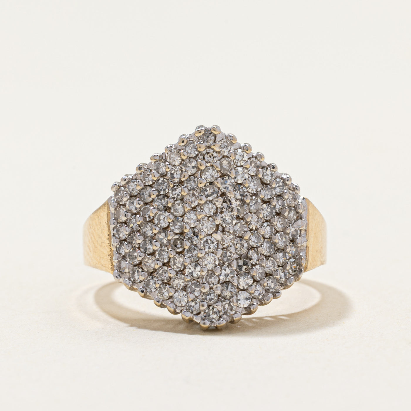 Diamond Cluster Cocktail Ring | 1.00ctw | SZ 7