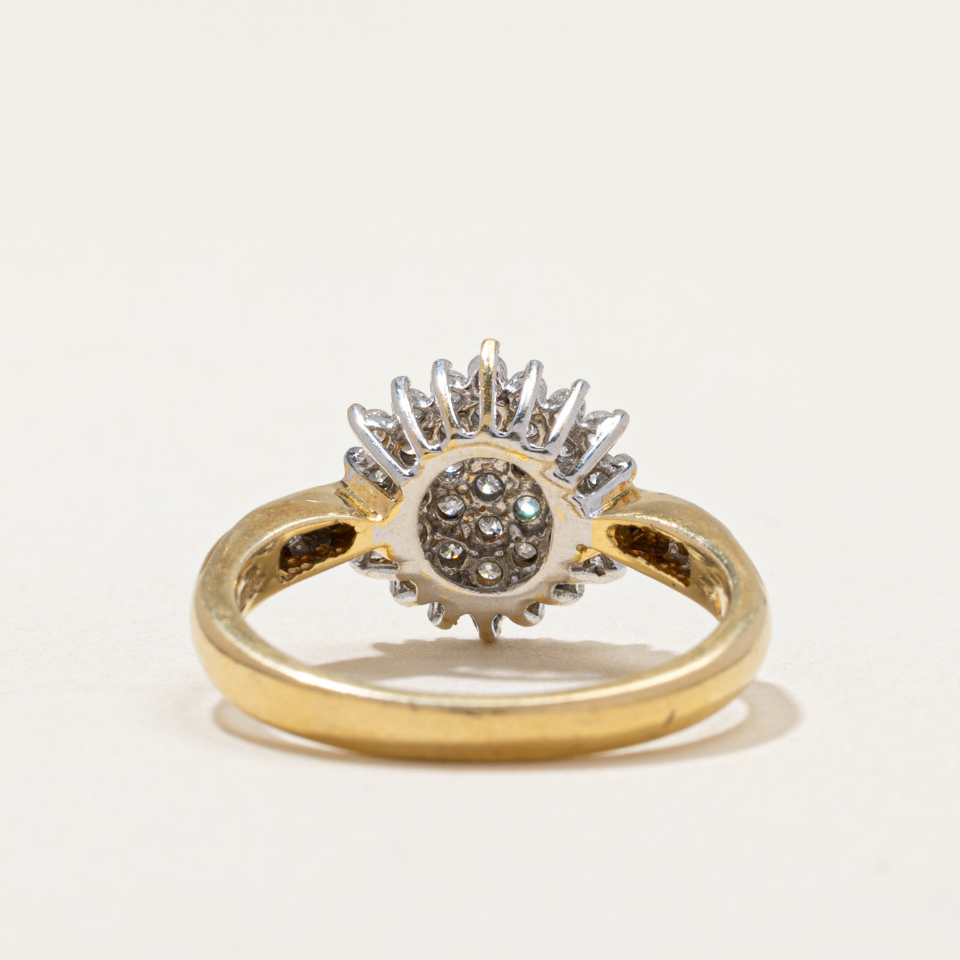 Diamond Cluster Cocktail Ring | 0.50ctw | SZ 6.25