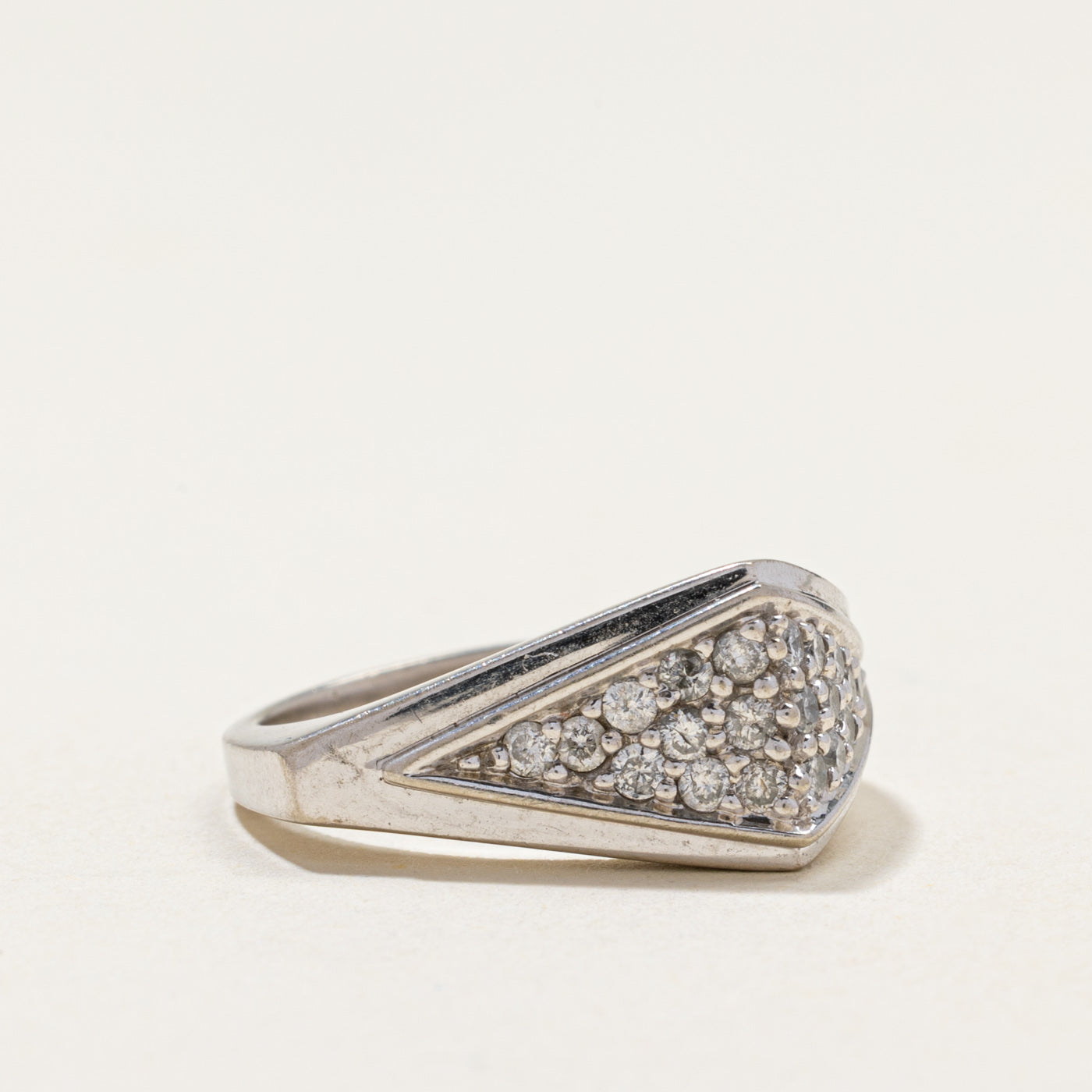 Rhombus Diamond Cluster Ring | 0.40ctw | SZ 6.75