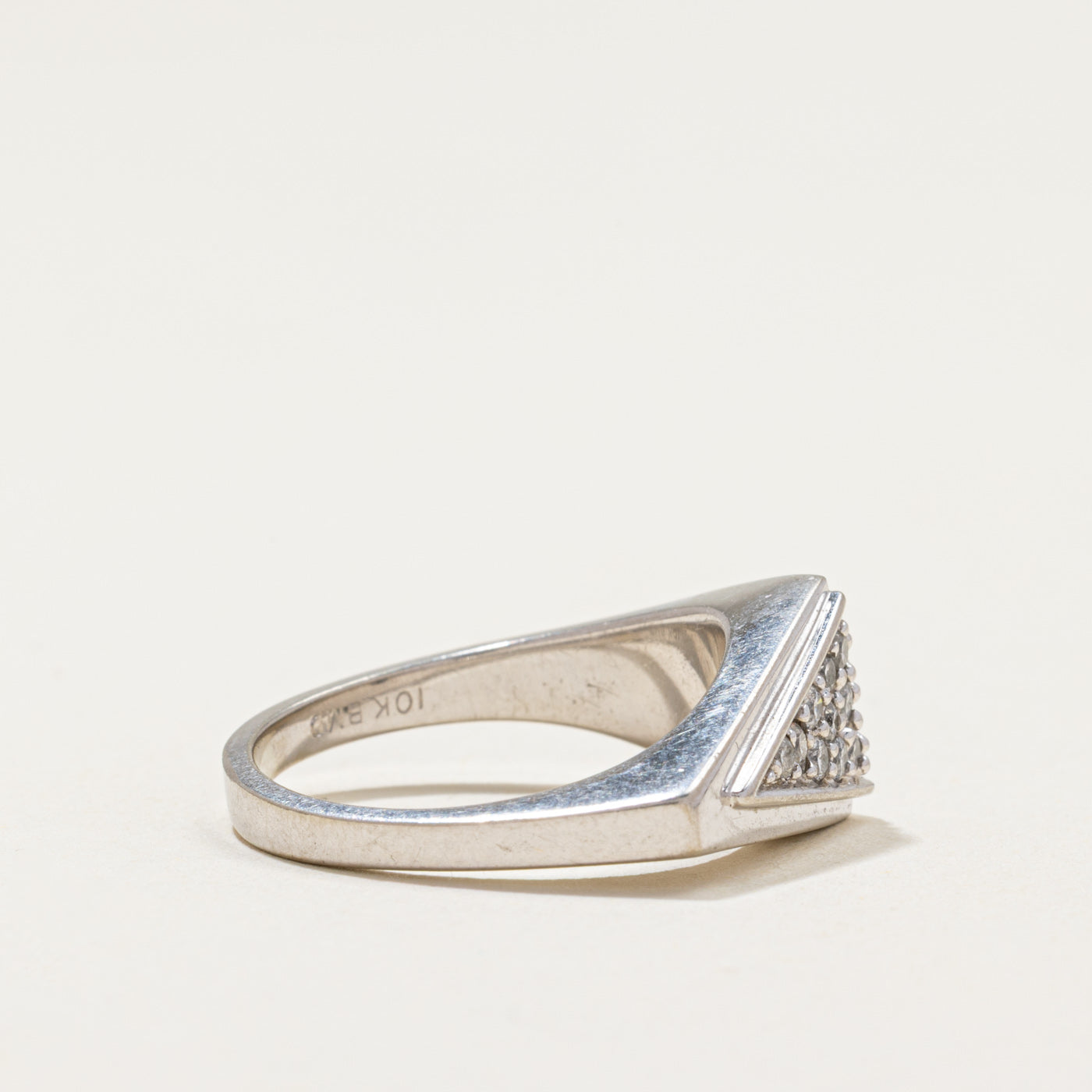 Rhombus Diamond Cluster Ring | 0.40ctw | SZ 6.75