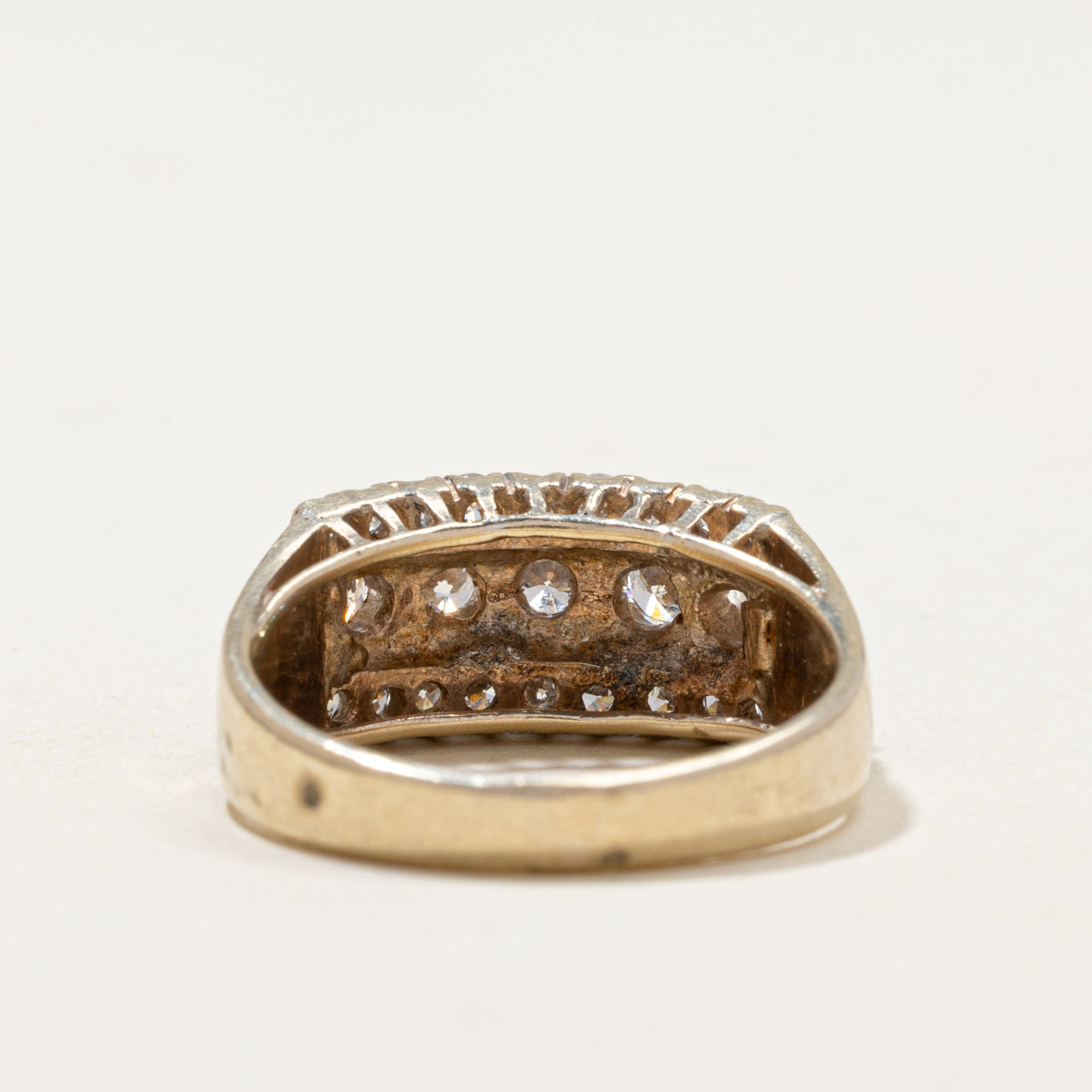 Multi Row Diamond Ring | 0.65ctw | SZ 6.25