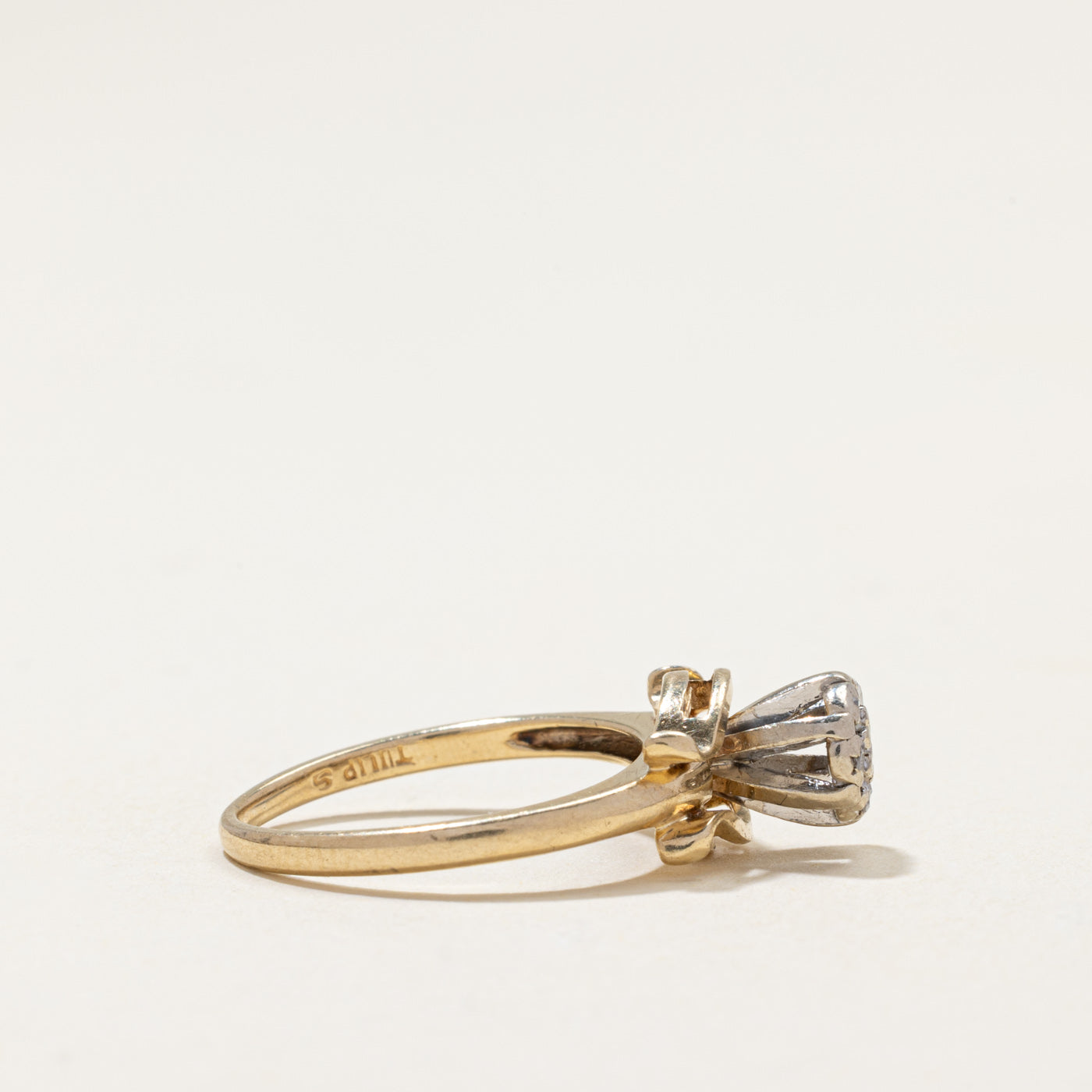 Diamond Round Cluster Ring | 0.12ctw | SZ 4.5