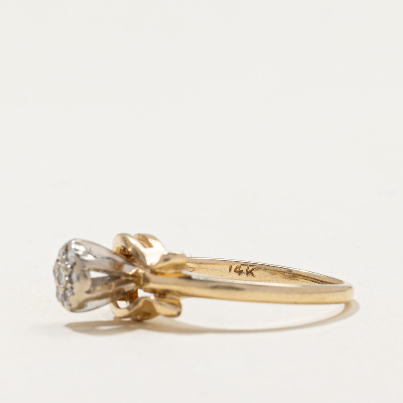 Diamond Round Cluster Ring | 0.12ctw | SZ 4.5