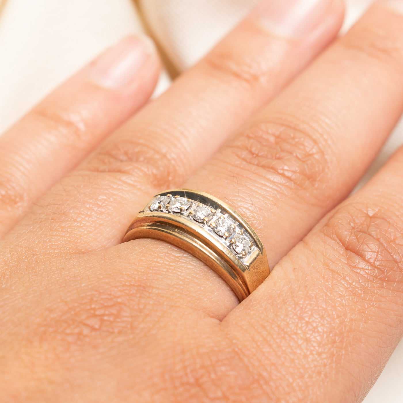 Five Stone Diamond Ring | 0.55ctw | SZ 9